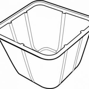 Small Tub / Ribbed