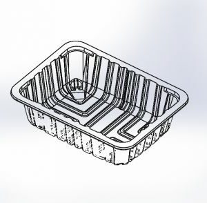 Black/White/Clear Deep MAP Tray (9 x 7 x 60)