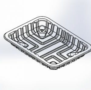 Black/White/Clear Deep MAP Tray (9 x 7 x 30)