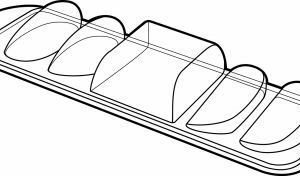 Donut Tray 300 x 100 x 65mm