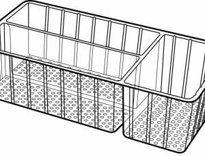Clear 3 Section Pack