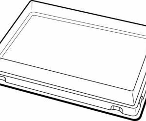 Small Two Tart Cont Lid