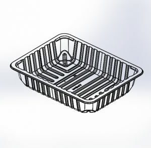 Black/White/Clear Deep MAP Tray (11 x 9 x 60)