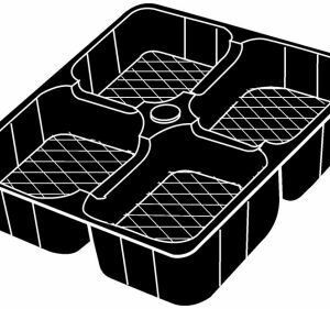 Cake Tray x 4