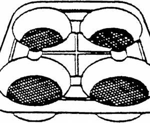 Muffin Tray Mini x 4