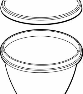 400g Christmas Pudding Bowls With Tamper Proof Break Off Tab In Assorted Colours