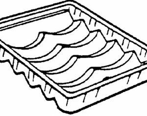Biscuit Tray 152x152x34