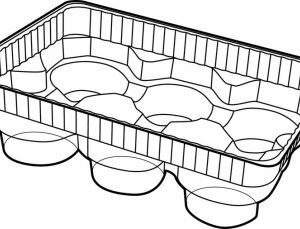 Large Muffin Tray x 6