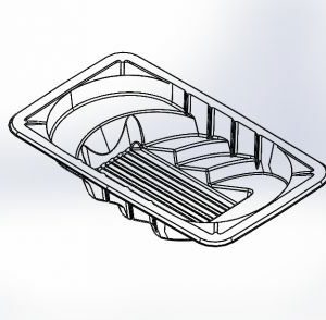 MAP Tray 260x150x40