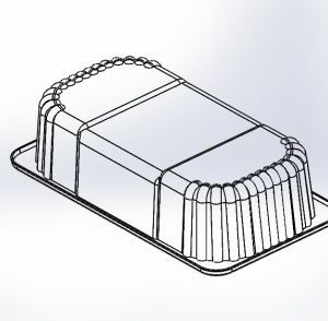 Shallow 2 Pack Muffin Lid
