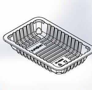 Rolled Edge 8 x 5 x 35
