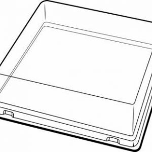 2 slice tray lid