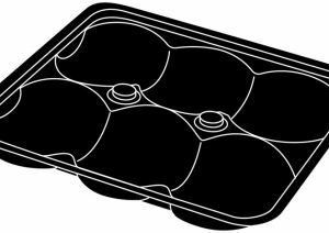 Customised Tray 165 x 165 x 20mm