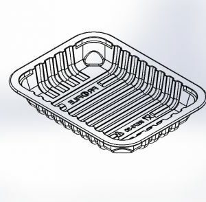 Rolled Edge 7 x 5 x 35