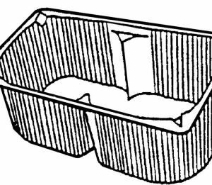 2X Pie tray